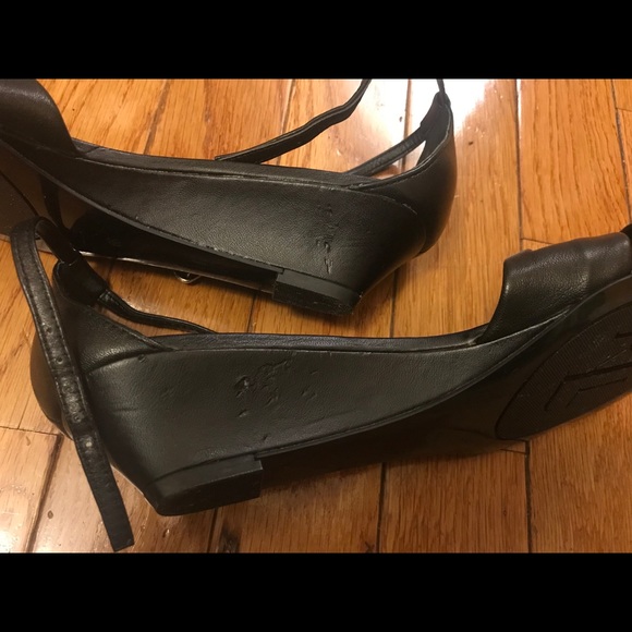 Ralph Lauren MIREYA Leather Ankle Strap Wedge 6 - Picture 5 of 8